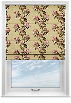 Upton, Aprils Bloom Stowe - Twist&Fit Roman Blind
